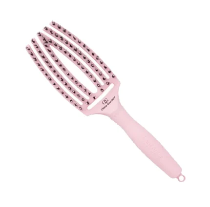 Četka za raščešljavanje Olivia Garden Nylon Mix Fingerbrush Pink OGD0853 L