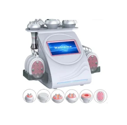 Kozmetički aparat 6U1 Lipolaser RF IR Vakum Bi-Multipolar 80K Kavitacija