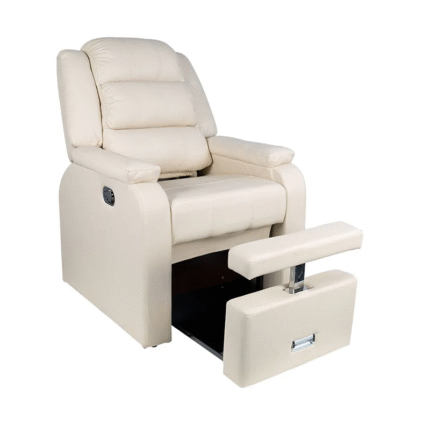stolica za pedikir LEGNO Giordano Italy – idealna za spa i kozmetičke salone