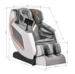 masažna fotelja Sacura 802A – luksuzna 4D masažna fotelja sa grejanjem, Zero Gravity položajem i Bluetooth zvučnicima