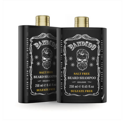 Bandido Beard Shampoo šampon za bradu bez sulfata i soli 250 ml