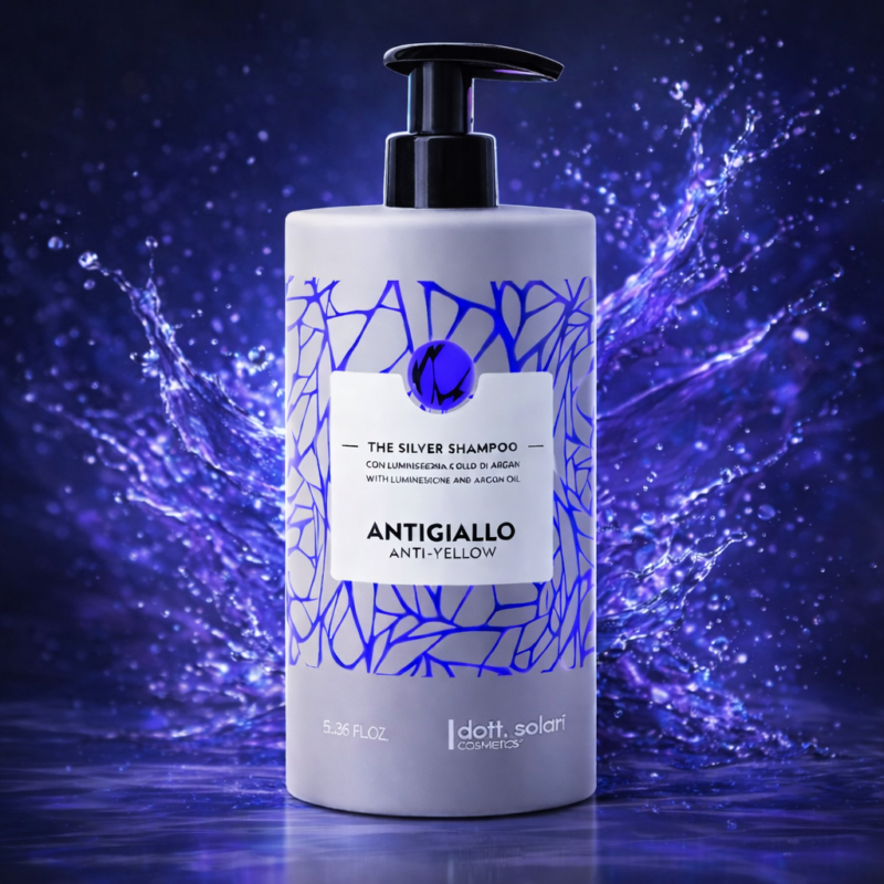 Dott Solari The Silver Shampoo Antigiallo anti yellow ljubičasti šampon za plavu kosu