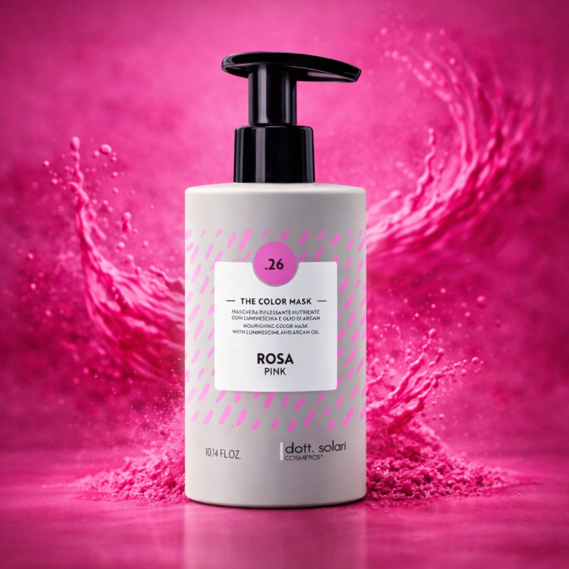 Dott Solari The Color Mask Rosa pink tonirajuća maska za kosu pastel roze nijansa