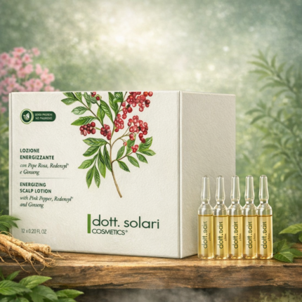 Dott Solari energizing scalp lotion ampule za rast kose sa ginsengom