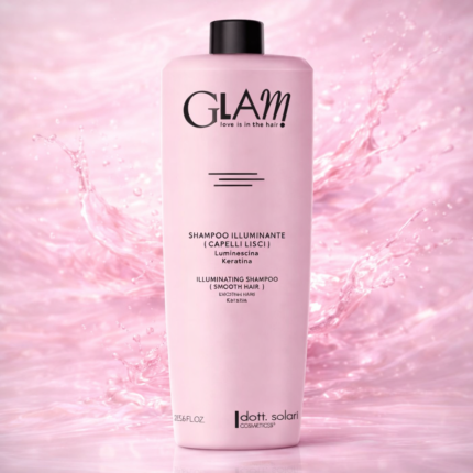 Dott Solari Glam Illuminating Shampoo smooth hair keratin šampon za glatku kosu 1000ml