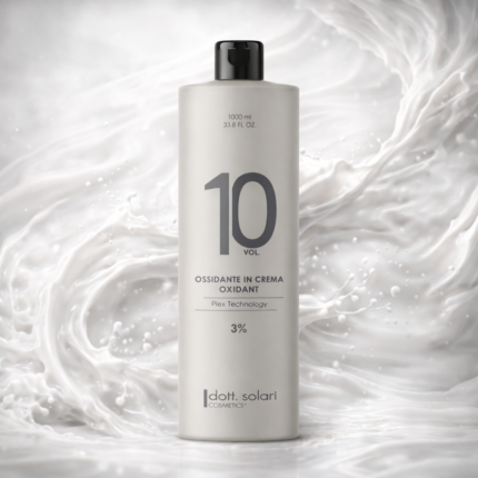 Dott Solari Oxydant 10 vol 3% krem hidrogen 1000ml sa PLEX tehnologijom profesionalni oksidant za farbanje kose