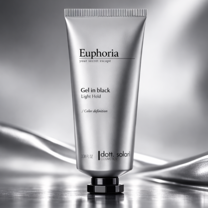 Dott Solari Gel in Black 100ml gel za kosu sa crnim pigmentom za stilizovanje