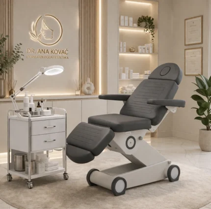 kozmetički krevet b light 4 motora spa krevet profesionalni estetski krevet