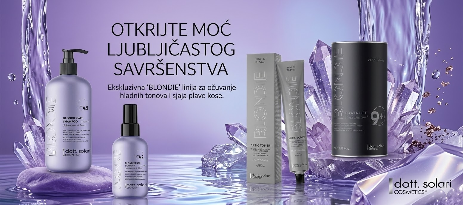 Dott.Solari italijanska linija koja u ponudi ima farbe za kosu i pšreparate